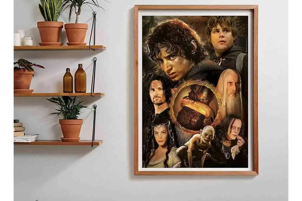 LORD OF THE RINGS THE ONE RING JIGSAW PUZZLE 1000 PCS