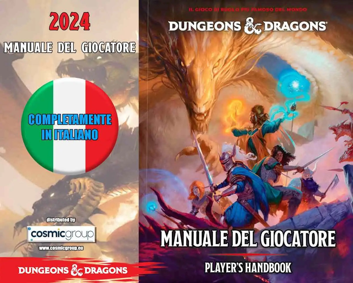 DUNGEONS & DRAGONS - MANUALE DEL GIOCATORE 2024