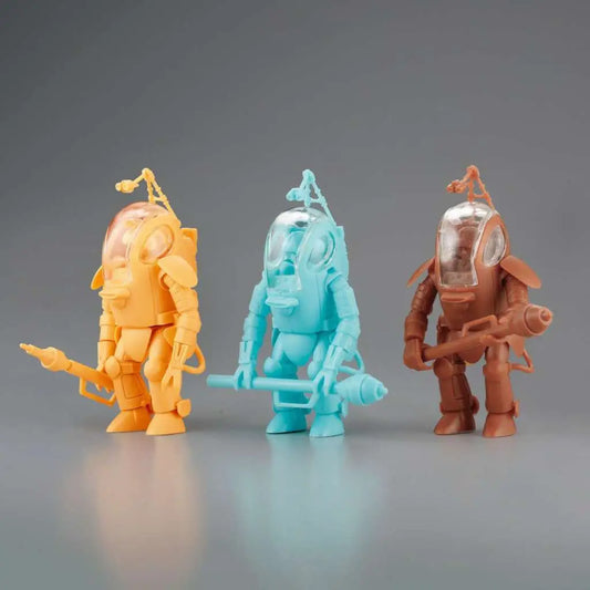MASCHINEN KRIEGER P.K.APE P.K.A. 3 PCS SET ARTPLA MODEL KIT