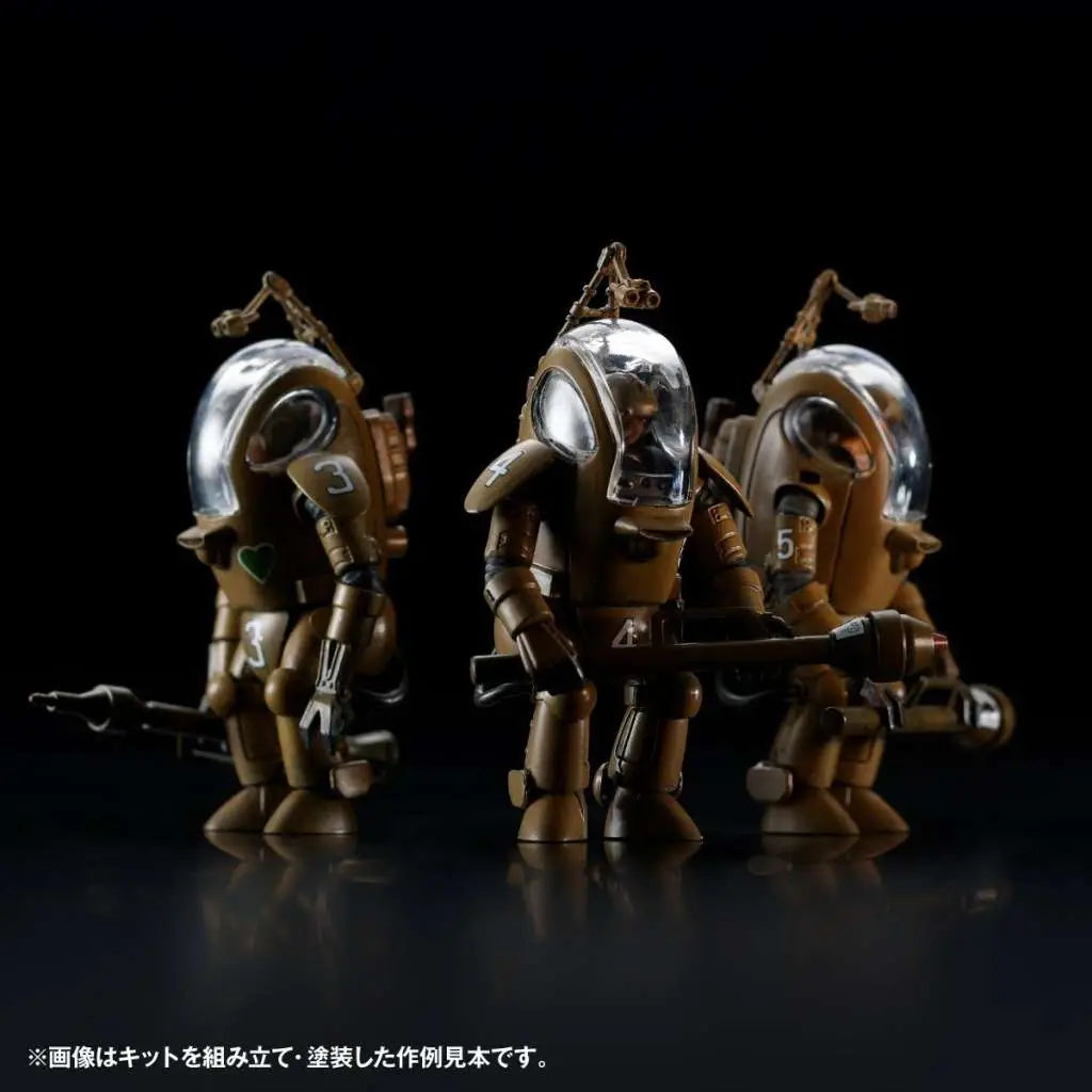 MASCHINEN KRIEGER P.K.APE P.K.A. 3 PCS SET ARTPLA MODEL KIT