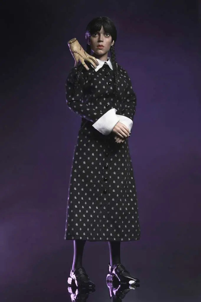 WEDNESDAY ADDAMS CLASSIC DRESS CLOTHED AF