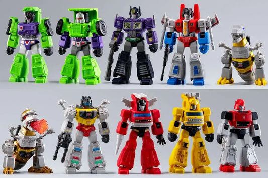 TRANSFORMERS SOS GALAXY VERSION 02 MODEL KIT BLIND BOX SET (9)
