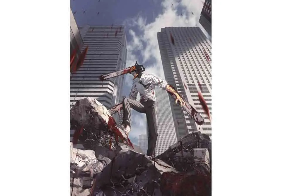 CHAINSAW MAN SKYSCRAPER ANIME COLLECTION JIGSAW PUZZLE 1000 PCS