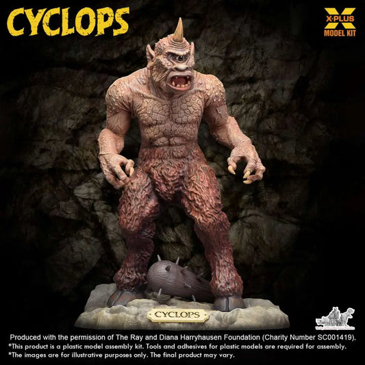 RAY HARRYHAUSEN CYCLOPS RENEWAL PACK 1/72 PLASTIC MODEL KIT