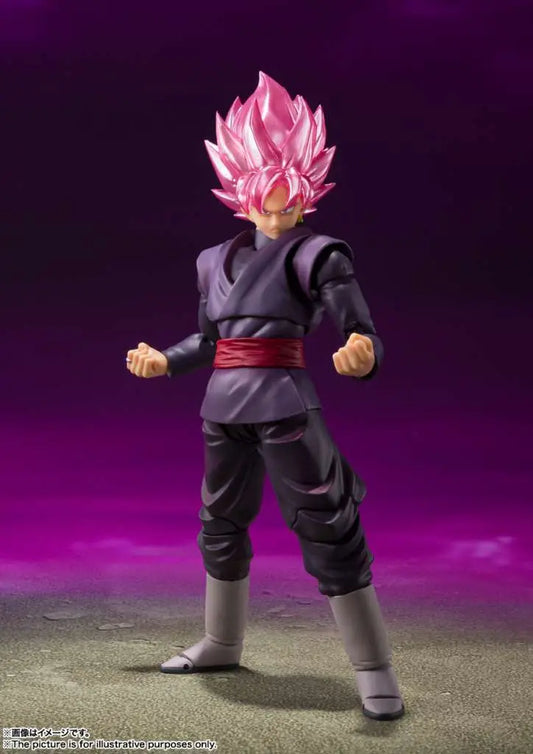 DRAGON BALL GOKU BLACK SUPER SAIYAN ROSE SHF REISSUE