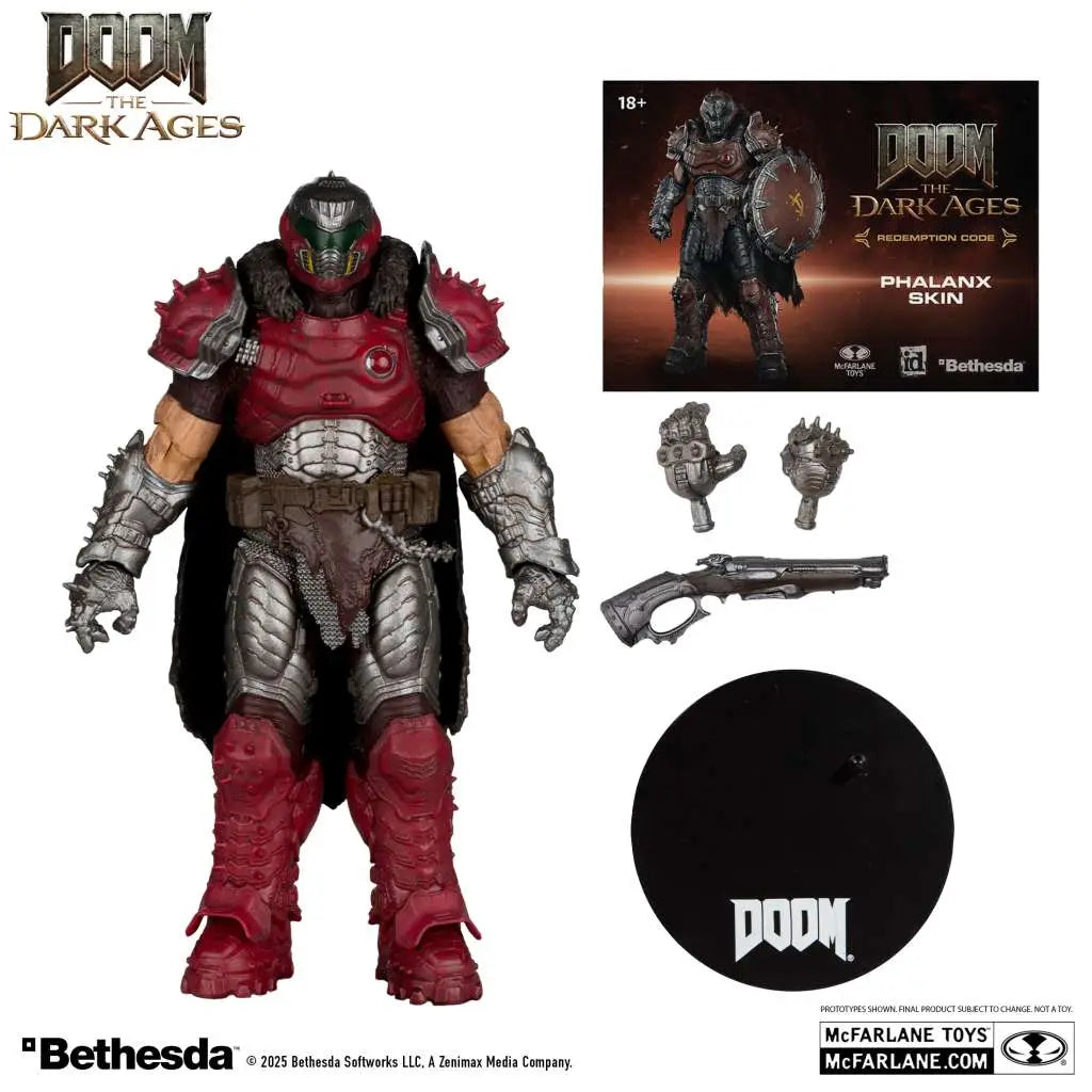 DOOM:THE DARK AGES DOOM SLAYER PHALANX 7" ACTION FIGURE