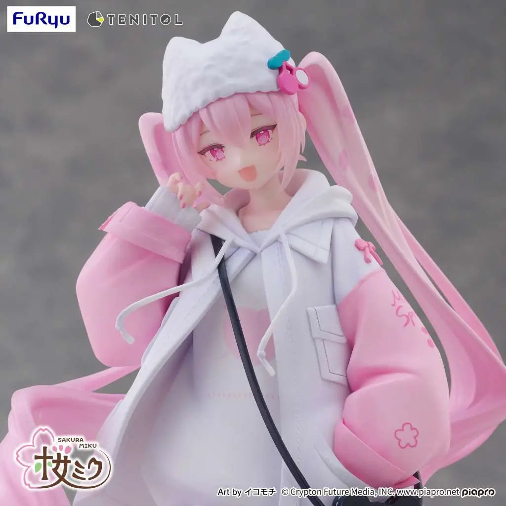 HASUNE MIKU SAKURA MIKU COOL STYLE TENITOL PETIT FIG