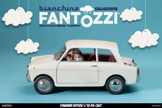 FANTOZZI E FILINI LA BIANCHINA AL CAMPEGGIO 1/18 DIE-CAST STANDARD EDITION