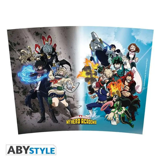 MY HERO ACADEMIA HEROES VS VILLAINS TRAVEL MUG