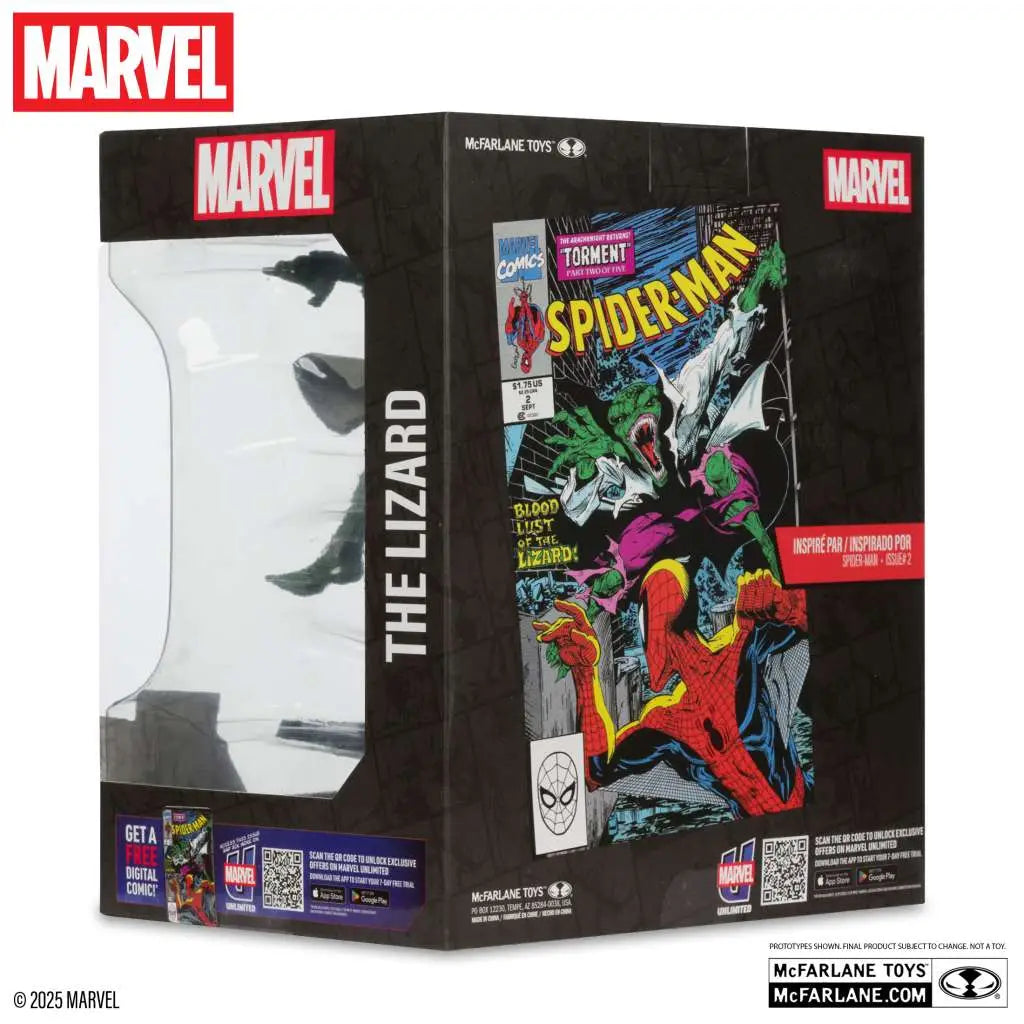 MARVEL COLLECTION 1:10 WV6 THE LIZARD (SPIDER-MAN #2) FIGURE
