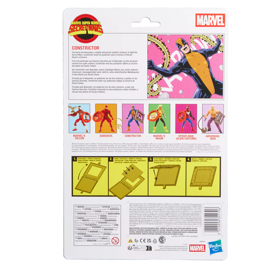 MARVEL LEGENDS SECRET WARS CONSTRICTOR ACTION FIGURE