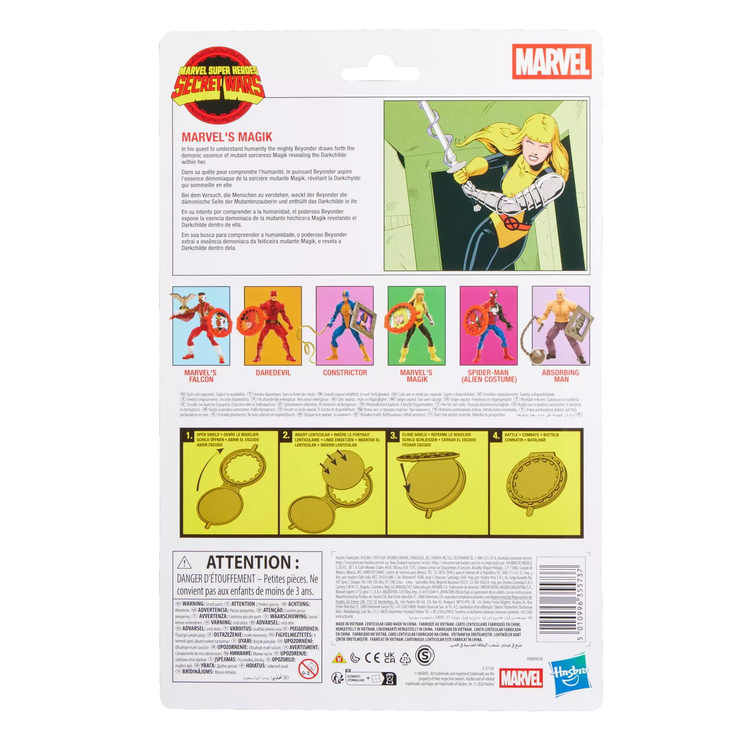 MARVEL LEGENDS SECRET WARS MAGIK ACTION FIGUR