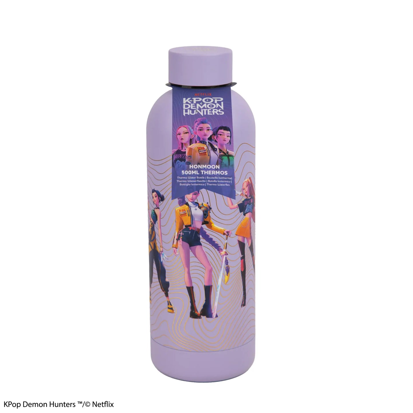 KPOP DEMON HUNTERS HUNTR/X HONMOON THERMO WATER BOTTLE