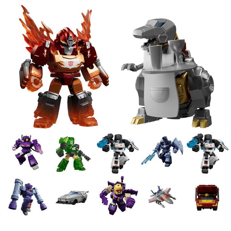 TRANSFORMERS TYRANTS FURY DEFENDER VERSION 04 BLIND BOX SET (12)