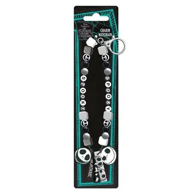 THE NIGHTMARE BEFORE CHRISTMAS SPOOKY CHARM KEYCHAIN