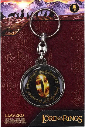 THE LORD OF THE RINGS OFFICIAL ONE RING KEYCHAIN