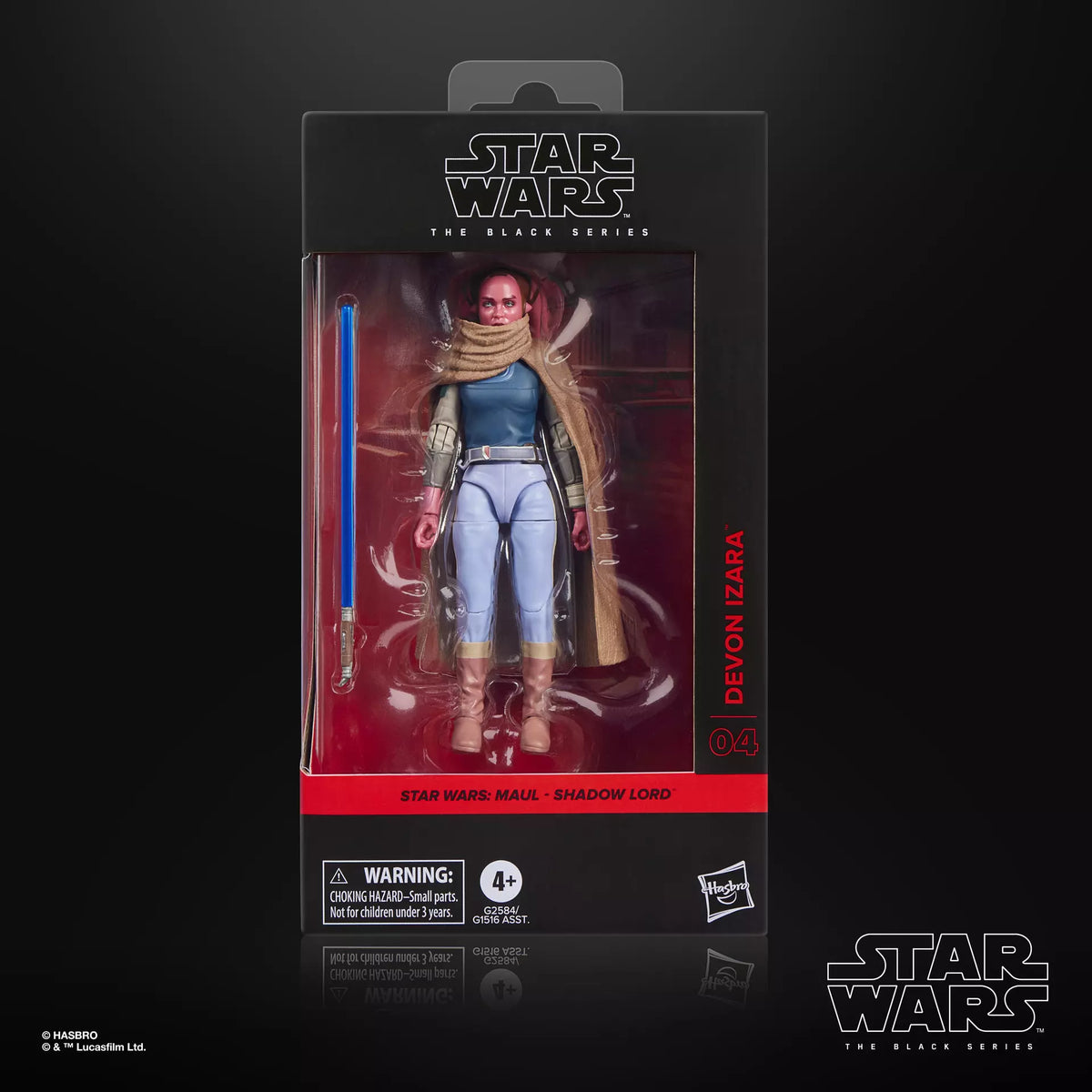 STAR WARS BLACK SERIES MAUL SHADOW LORD DEVON IZARA ACTION FIGURE