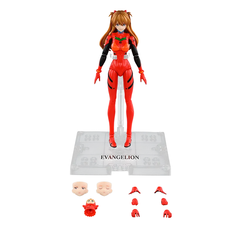 NEON GENESIS EVANGELION ASUKA SHIKINAMI PLUG SUIT FANTASTIC SERIES FF03 MODEL KIT