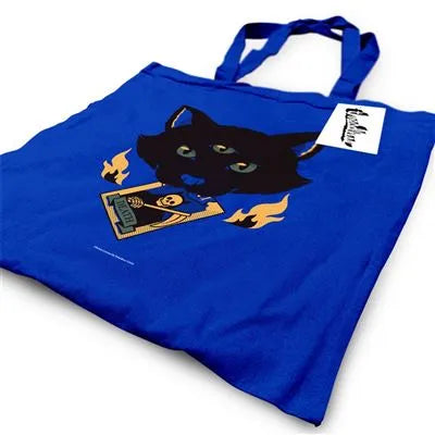 TOBE FONSECA CAT TAROT DEATH TOTE BAG