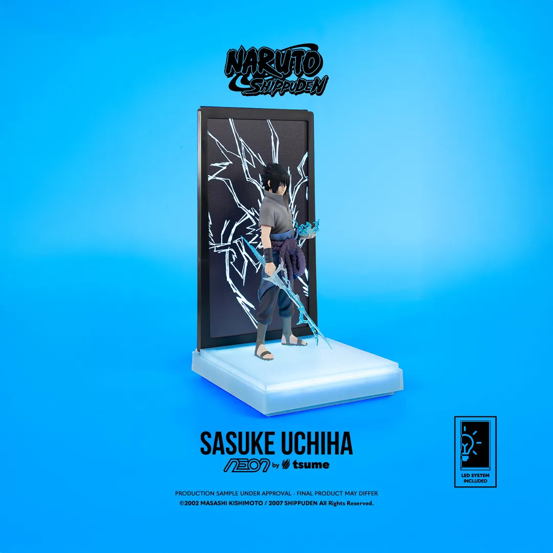 NARUTO SASUKE UCHIHA NEON FIGURE