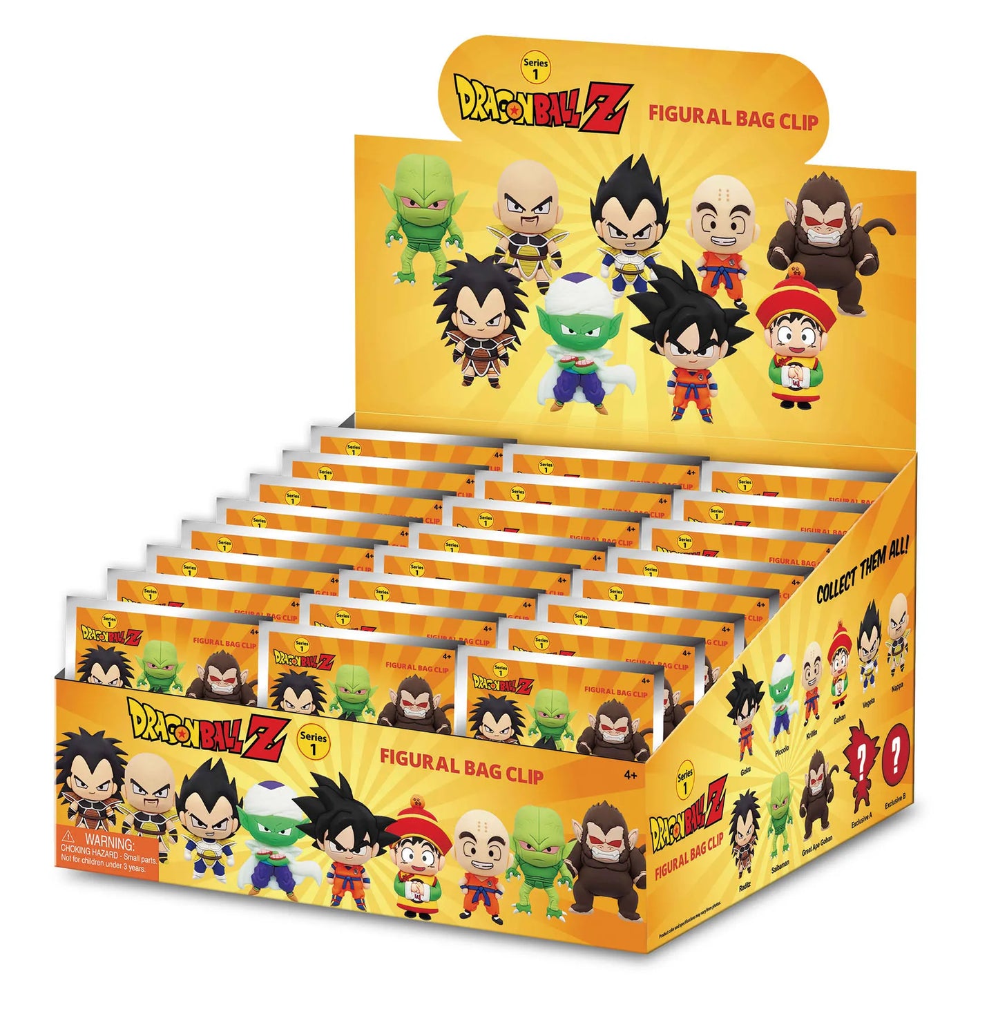 DRAGON BALL Z BAG CLIP BLIND BOX DISPLAY (24)