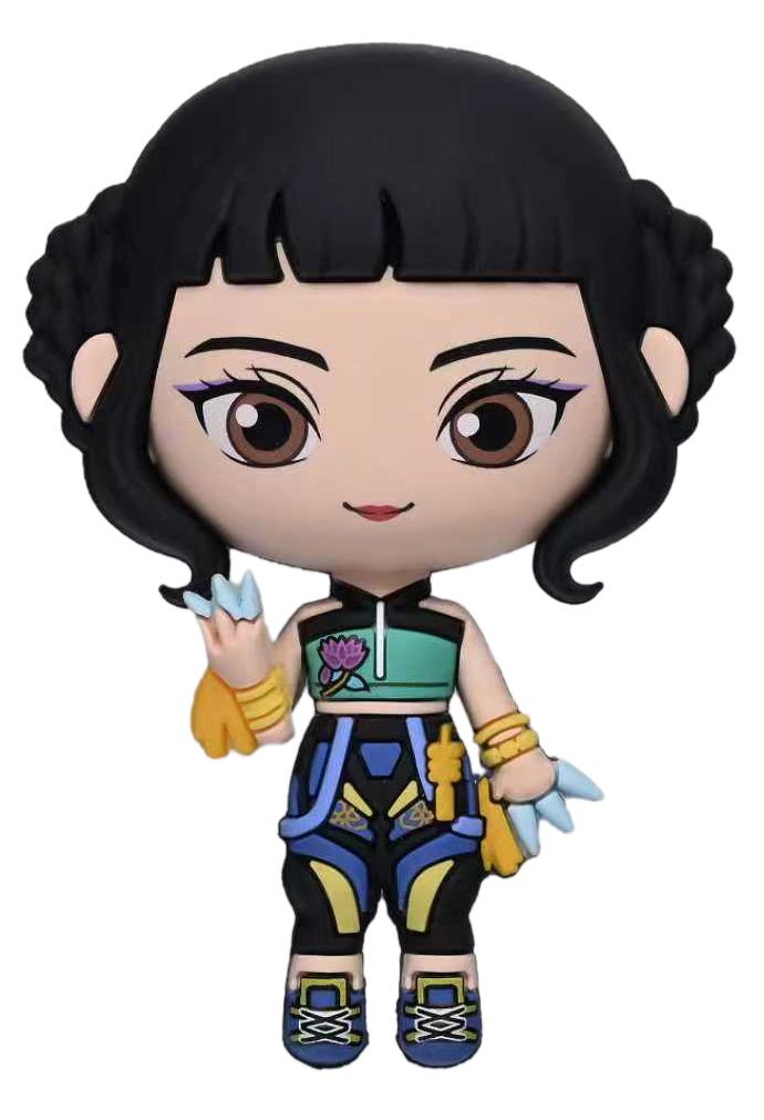 K-POP DEMON HUNTERS ZOEY 3D FOAM MAGNET