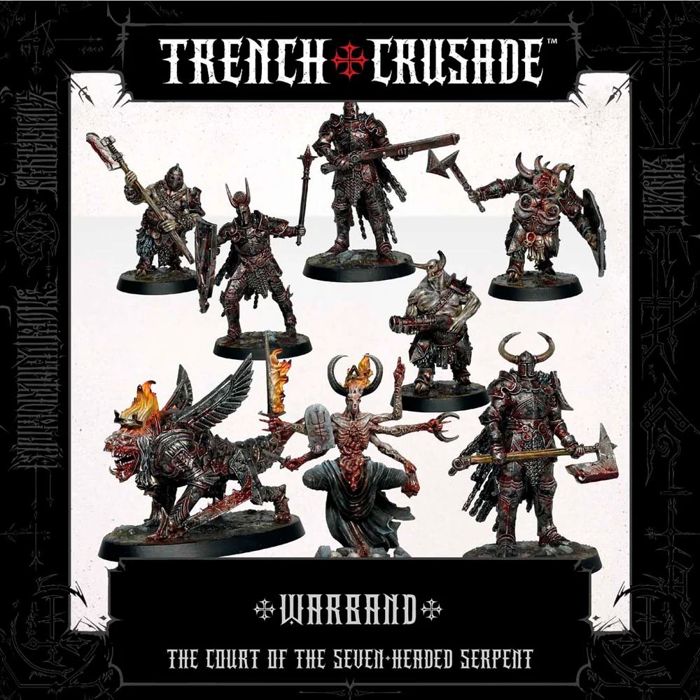 TRENCH CRUSADE COURT OF THE SEVEN HEADED SERPENT WARBAND