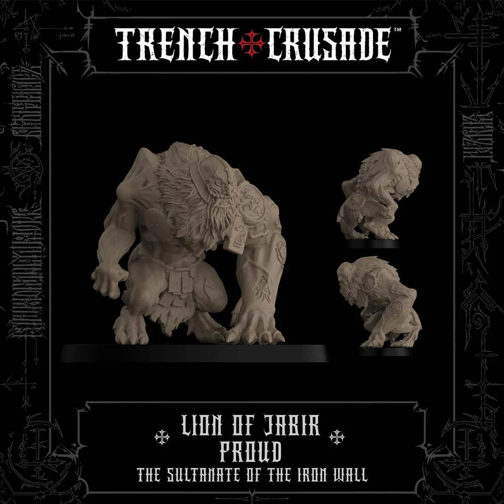 TRENCH CRUSADE LION OF JABIR STANDING