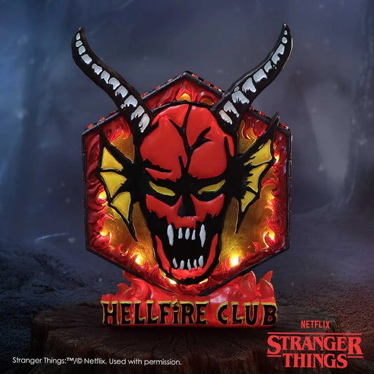 STRANGER THINGS HELLFIRE CLUB USB LAMP