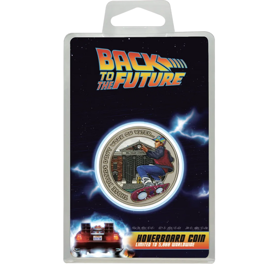 BACK TO THE FUTURE HOVERBOARD COMMEMORATIVE COIN