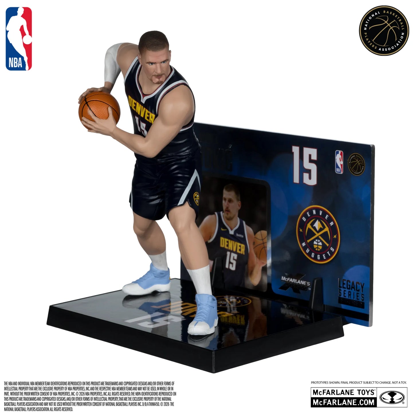 NBA SPORTSPICKS NIKOLA JOKIC (DENVER NUGGETS) POSED FIGURE