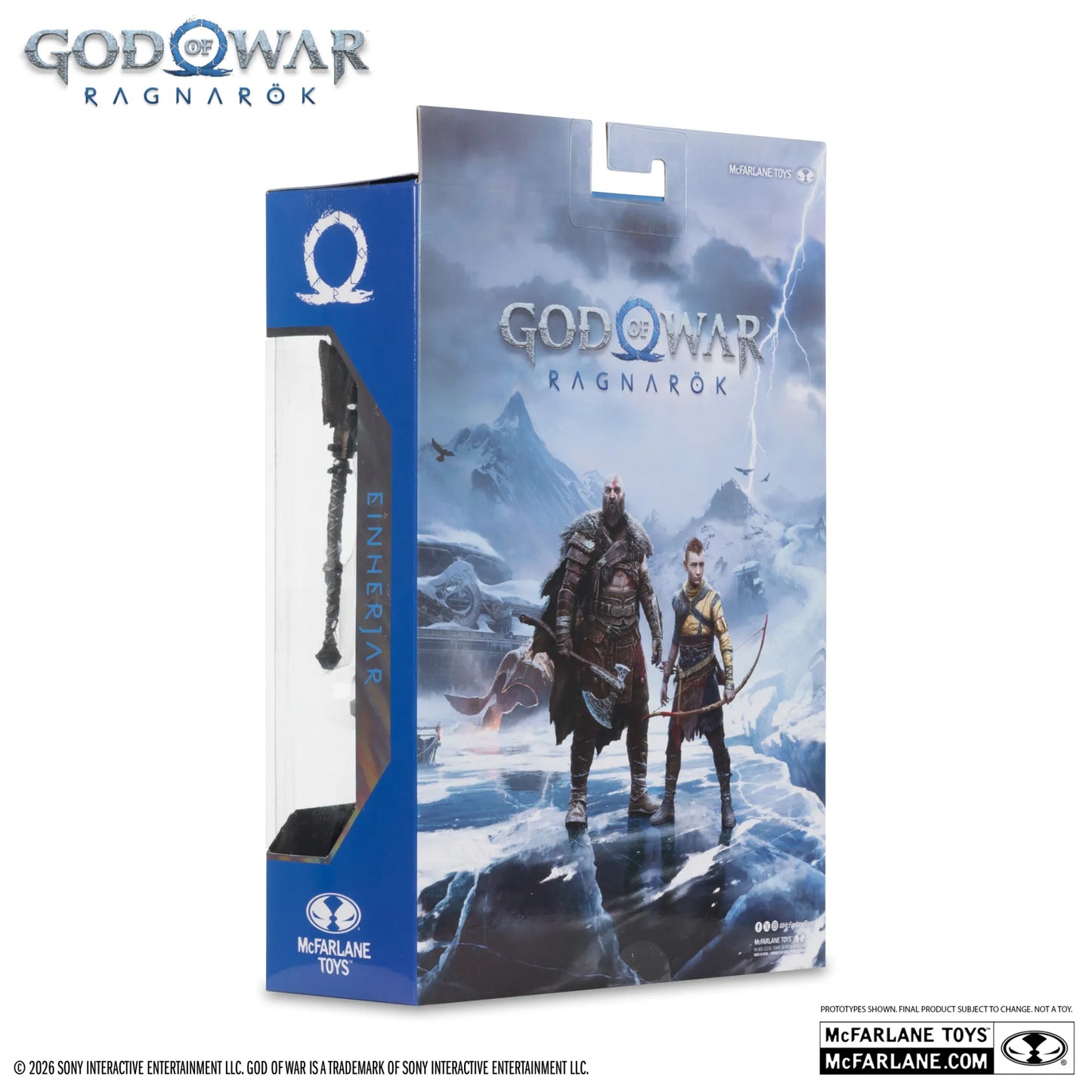 MCFARLANE GAMING EDITION 7INCH GOD OF WAR WV1 EINHERJAR FIGURE