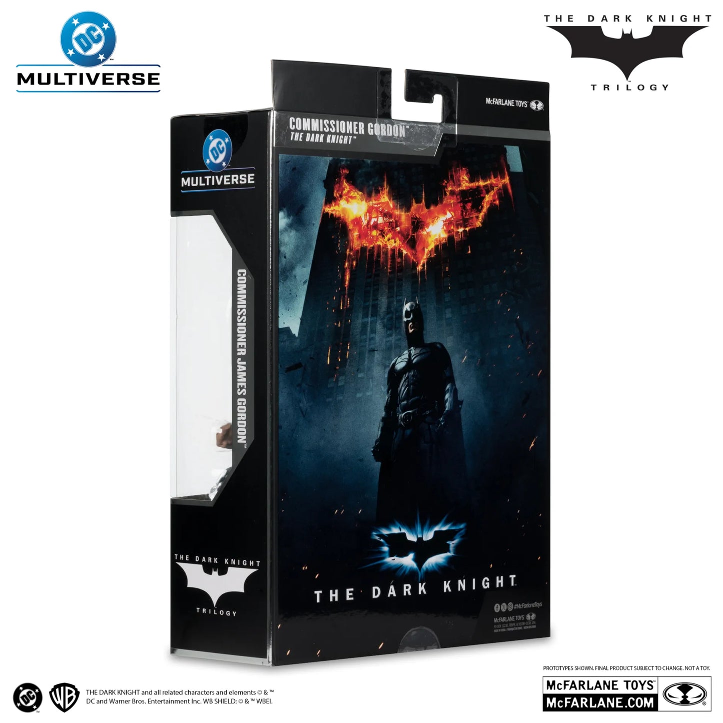 DC THEATRICAL DLX 7INCH WV5 COMMISSIONER GORDON DARK KNIGHT ACTION FIGURE