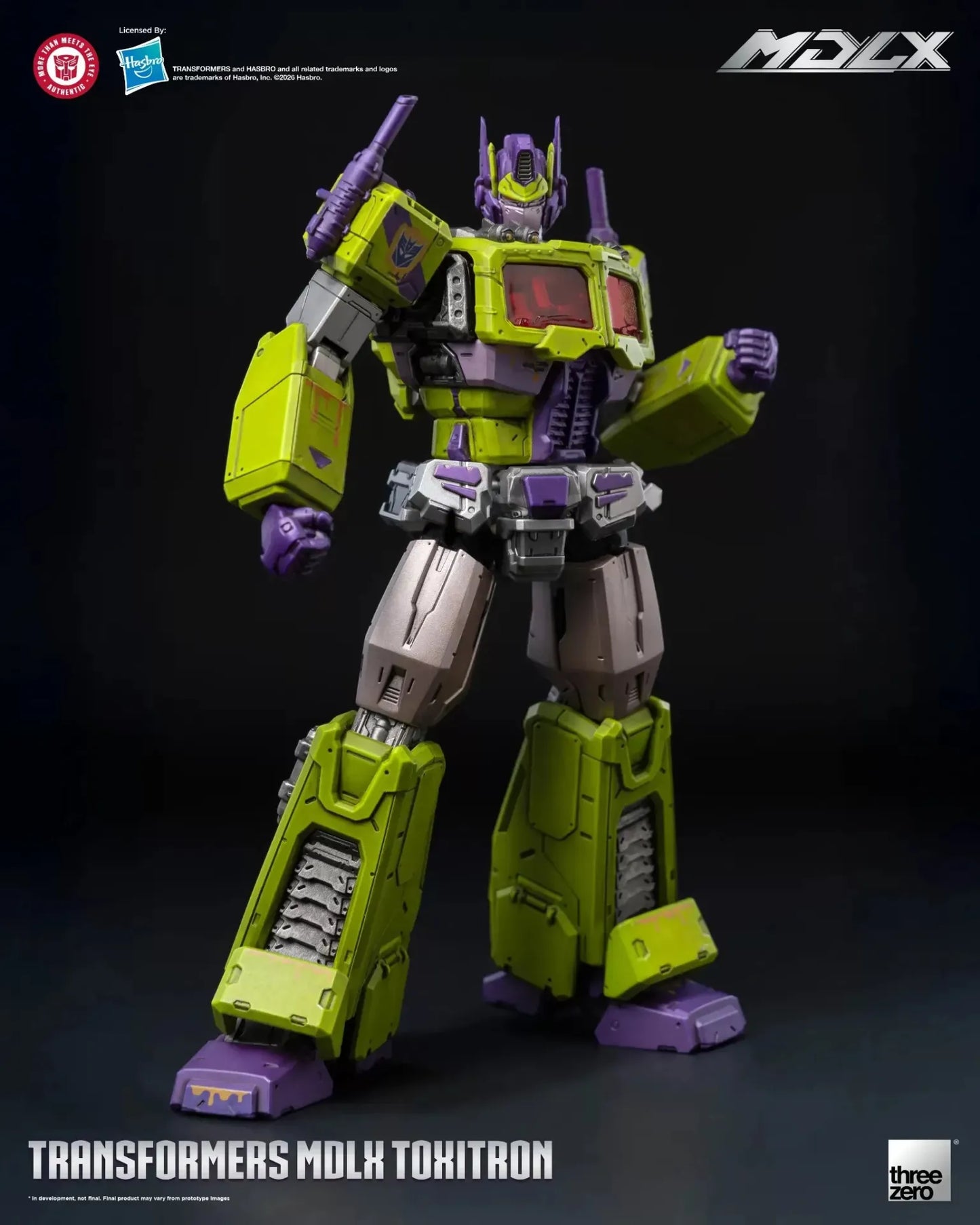 TRANSFORMERS MDLX TOXITRON EXCLUSIVE ACTION FIGURE
