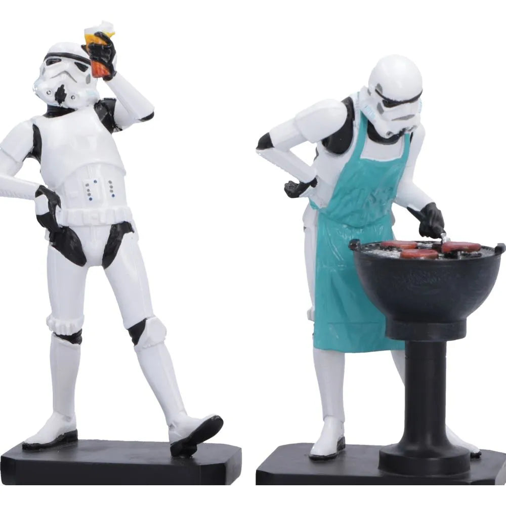 STORMTROOPER LIVING FOR THE WEEKEND FIGURINE SET (3X)