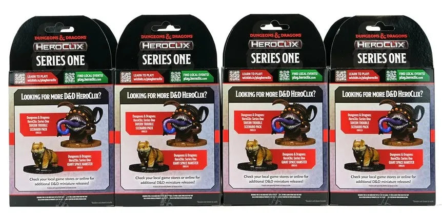 DUNGEONS & DRAGONS HEROCLIX SERIES ONE BOOSTER BRICK (8)