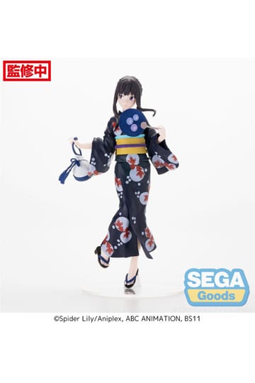 Lycoris Recoil Luminasta Statua in PVC Takina Inoue Uscendo in yukata 19 cm