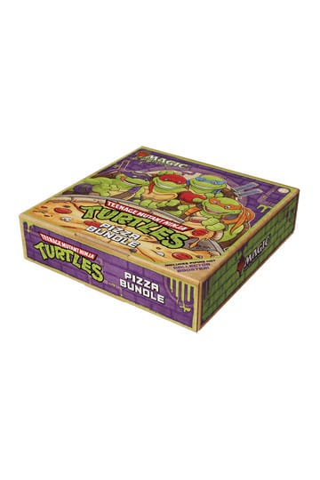 Magic the Gathering Teenage Mutant Ninja Turtles Pizza Bundle inglese