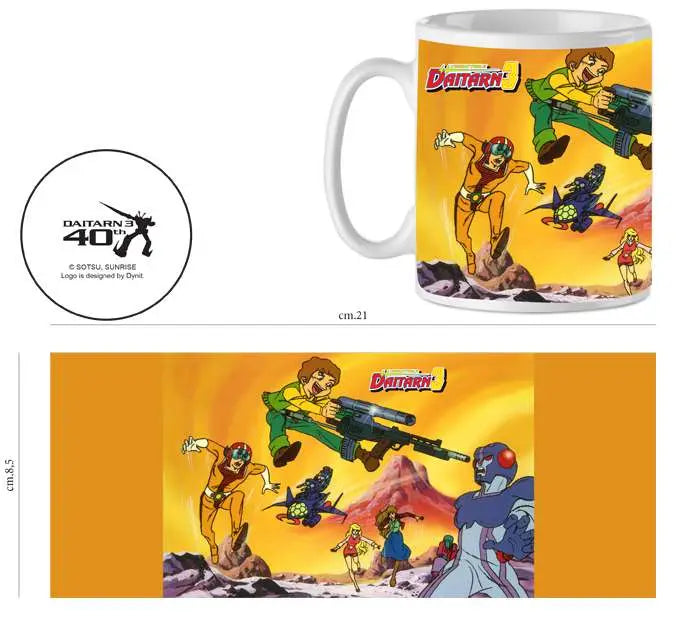 DAITARN 3 MUG FIGHT