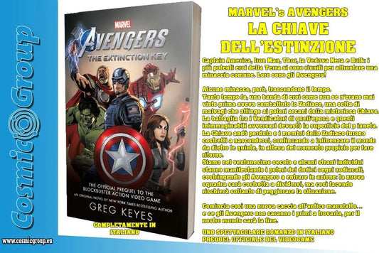 MARVEL AVENGERS-CHIAVE DELL ESTINZIONE