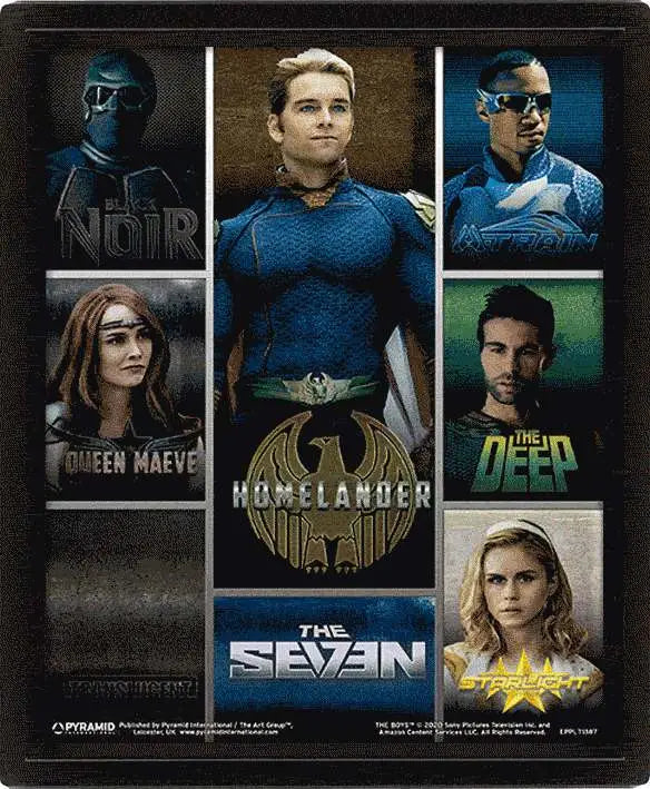 THE BOYS - THE SEVEN POSTER 3D