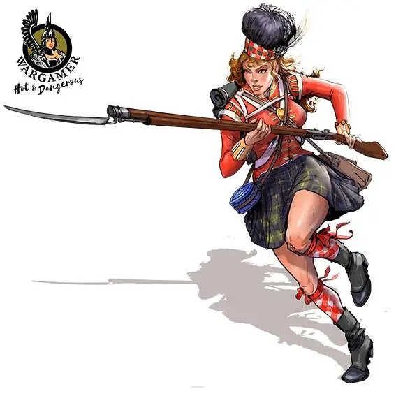 54 mm FIONA FROM 42ND HIGLANDERS