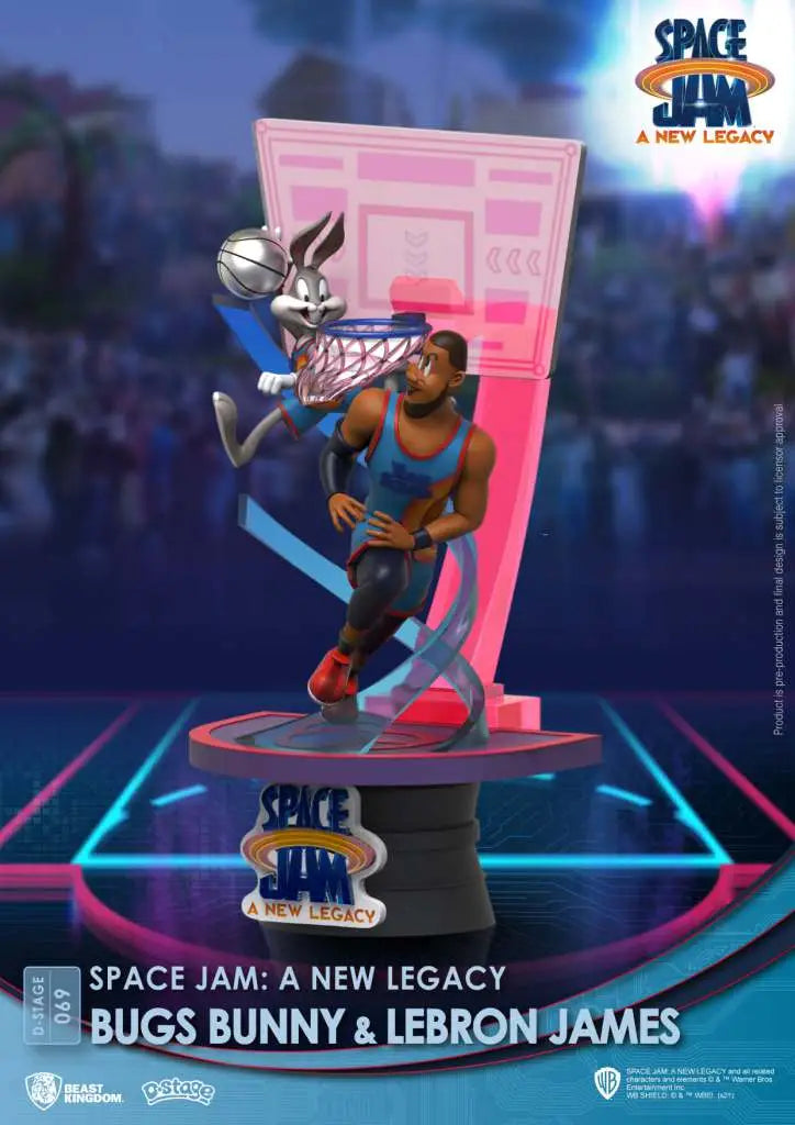 D-STAGE SPACE JAM 2 BUG BUNNY + LEBRON
