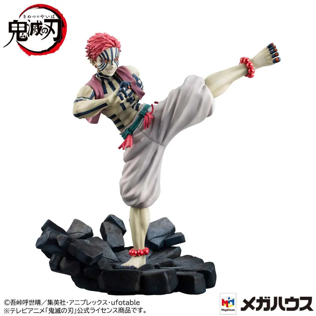 DEMON SLAYER UPPER RANK AKAZA GEM STAT