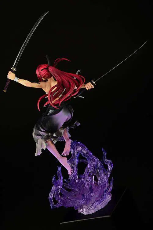 FAIRY TAIL ERZA SAMURAI SHIKKOKU STATUE