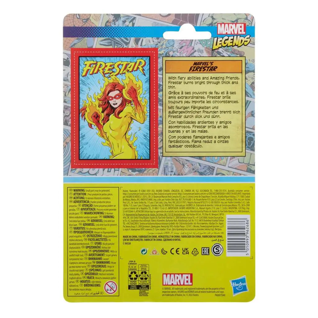 MARVEL LEGENDS RETRO FIRESTAR AF