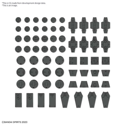 CUSTOMIZE MATERIAL DECORATION PARTS 1 GRAY
