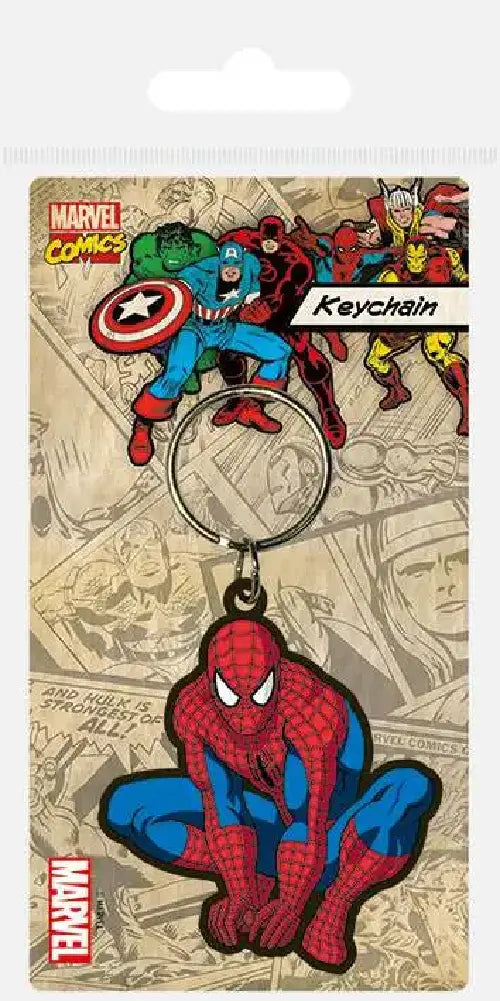 SPIDER-MAN RUBBER KEYRING