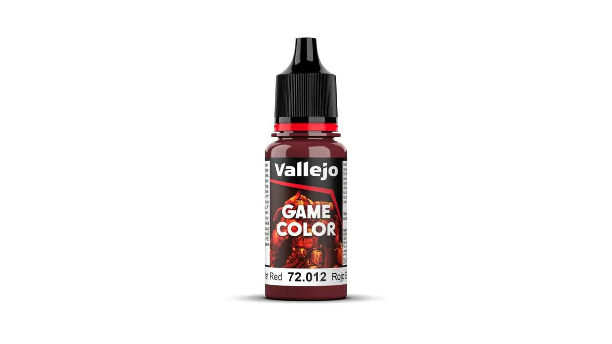 GAME COLOR 72012 SCARLET RED