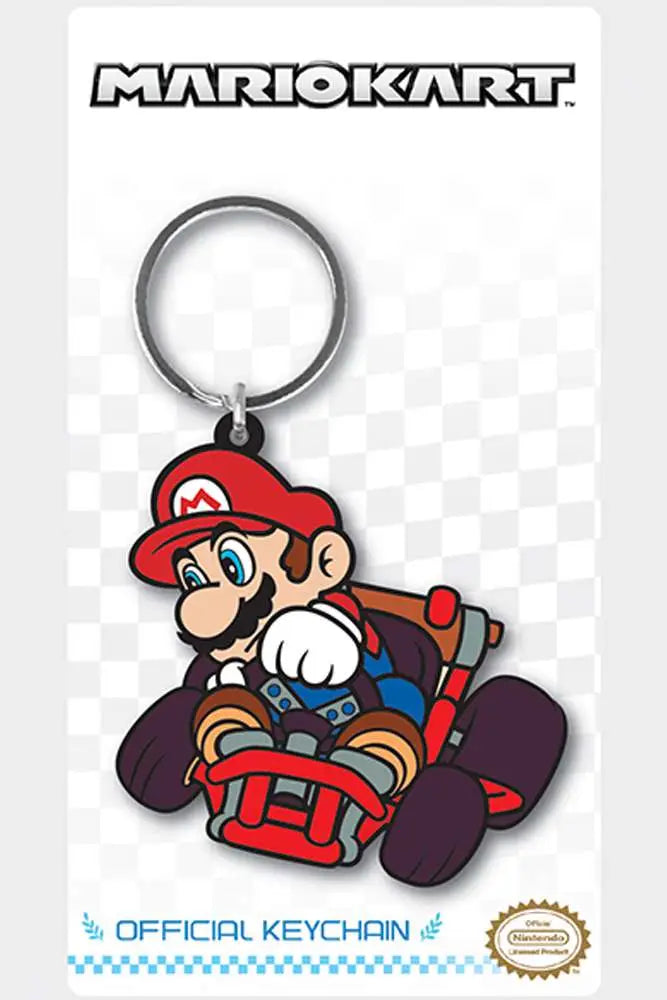 MARIO KART MARIO DRIFT KEYRING
